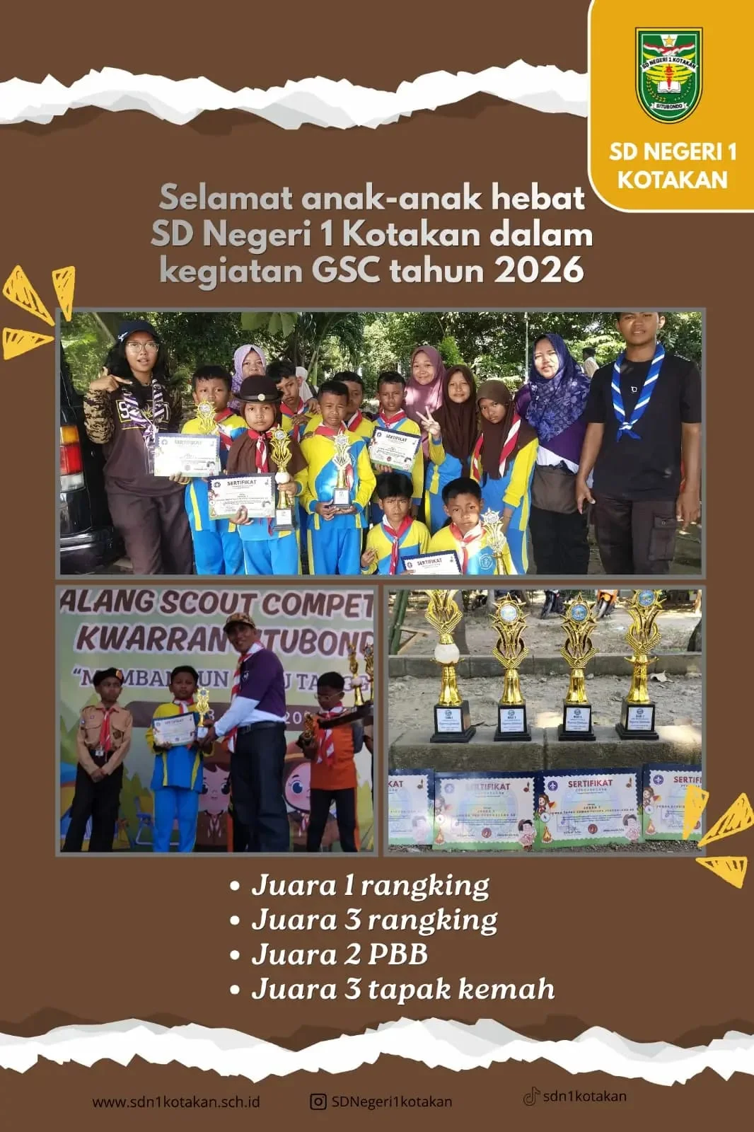 KEGIATAN GALANG SCOUT COMPETITION KWARRAN SITUBONDO